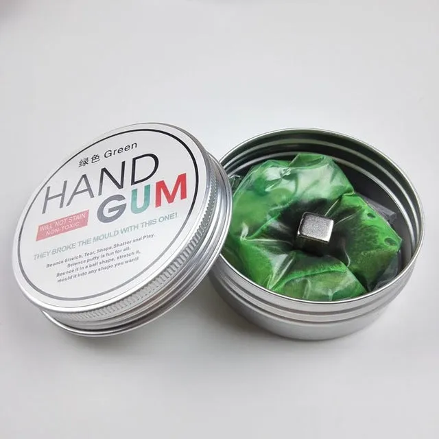 Magic Plasticine Magnetic Thinking Funny Silly Putty Ferrofluid Magnet Mud Creative Liquid Magnetic Mud Handgum Gifts Decoration