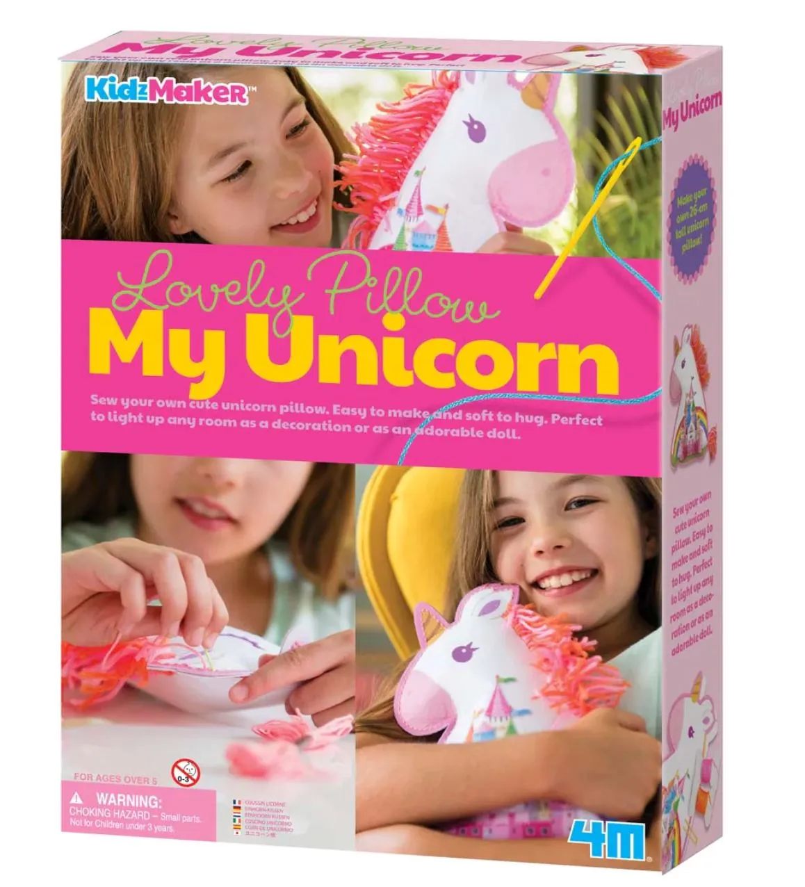 Make A Unicorn Pillow Craft Kit