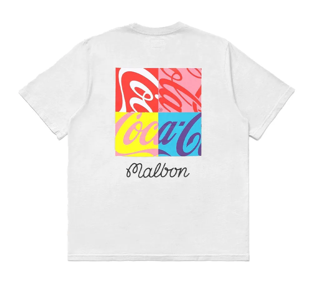 Malbon x Coca-Cola Spencerian Block T-shirt