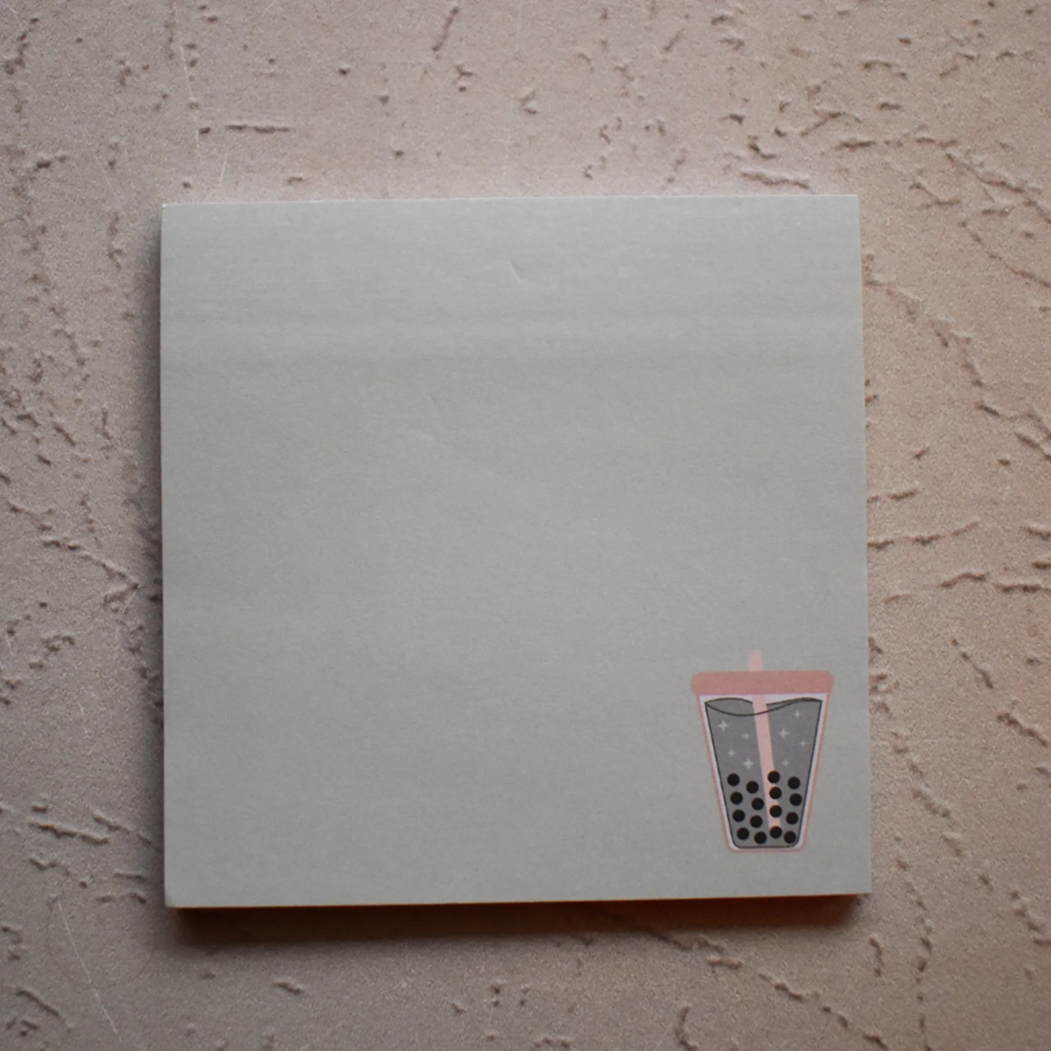 Matcha Boba Sticky Notepad
