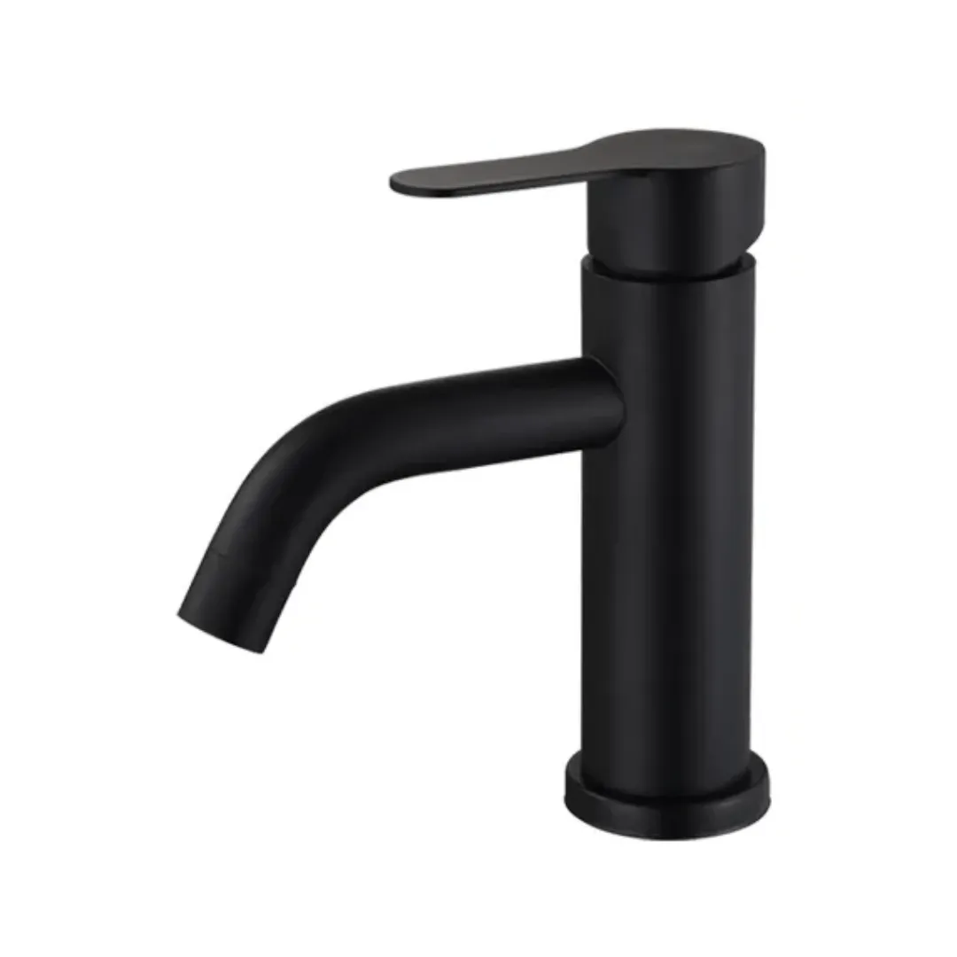 MaxTen Bathroom Stainless Steel Hot & Cold Basin Faucet Mixer - S20-141 & S20-141BL