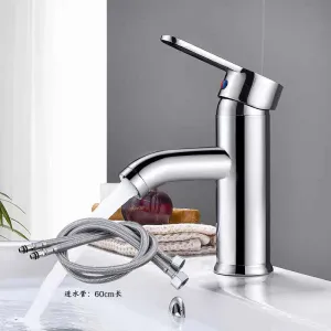 MaxTen Bathroom Stainless Steel Hot & Cold Basin Faucet Mixer - S20-141 & S20-141BL