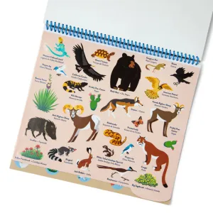 Melissa & Doug National Parks Reusable Stickers – Park Animals (5 Scenes, 121 Stickers)