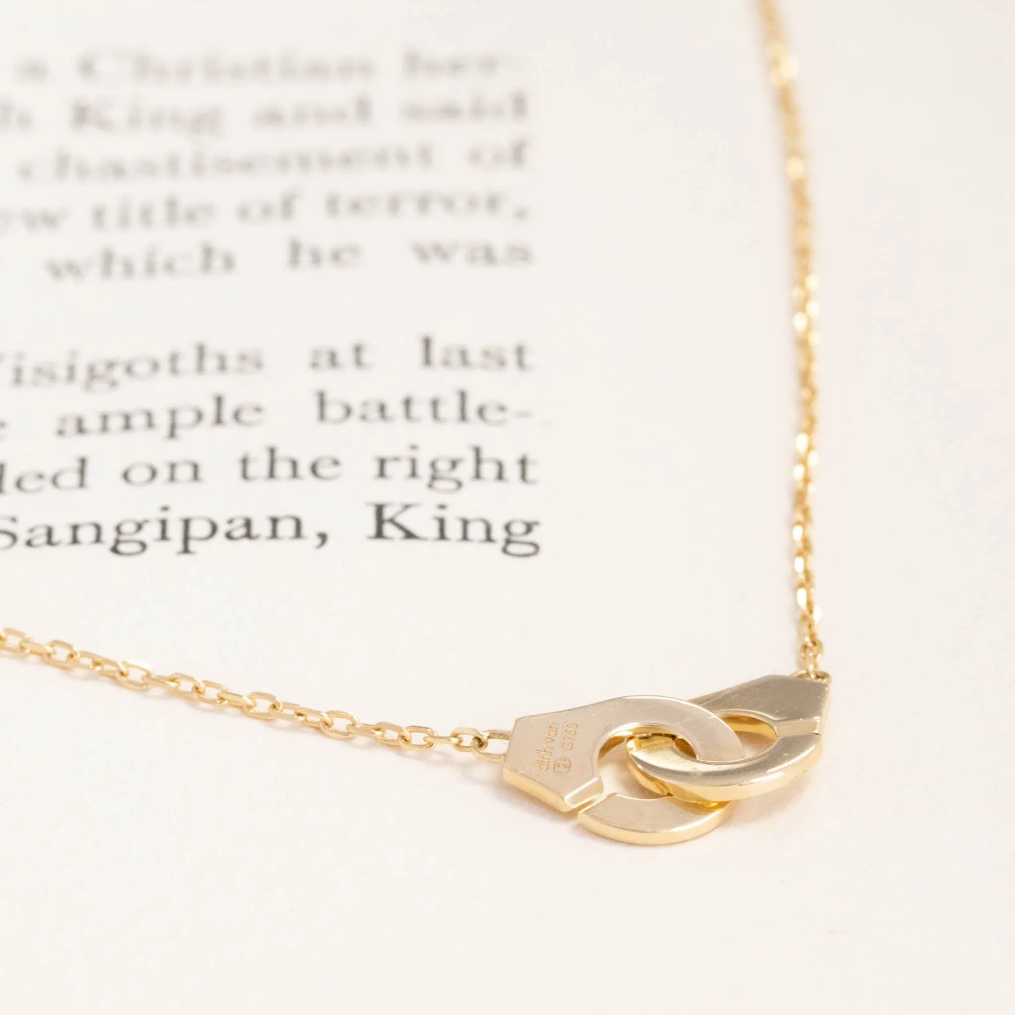 Menottes R8 Necklace by Dinh Van