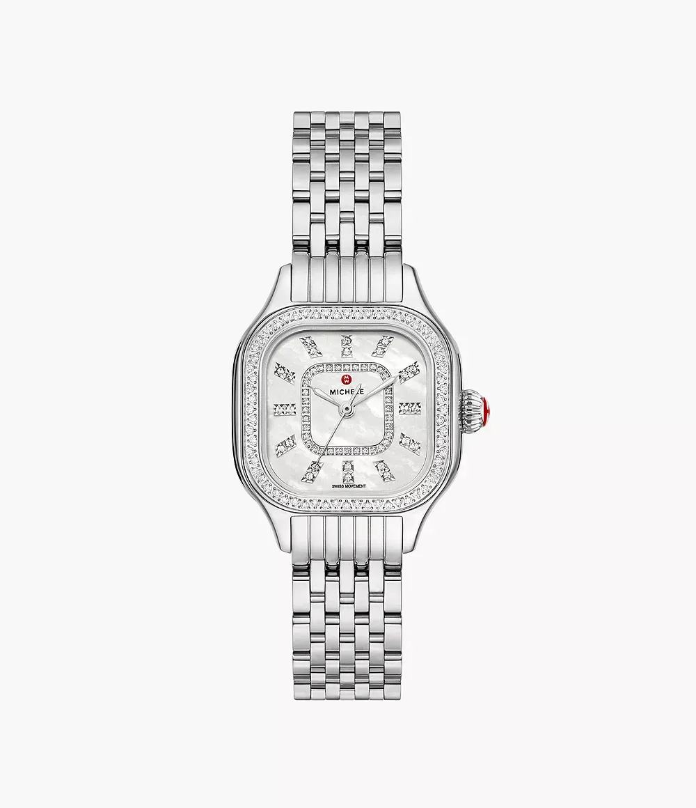 MICHELE Meggie 29mm Diamond Women's Watch MWW33B000001