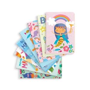 Mini Pocket Pal Journals - Set of 8 - Mermaid Magic