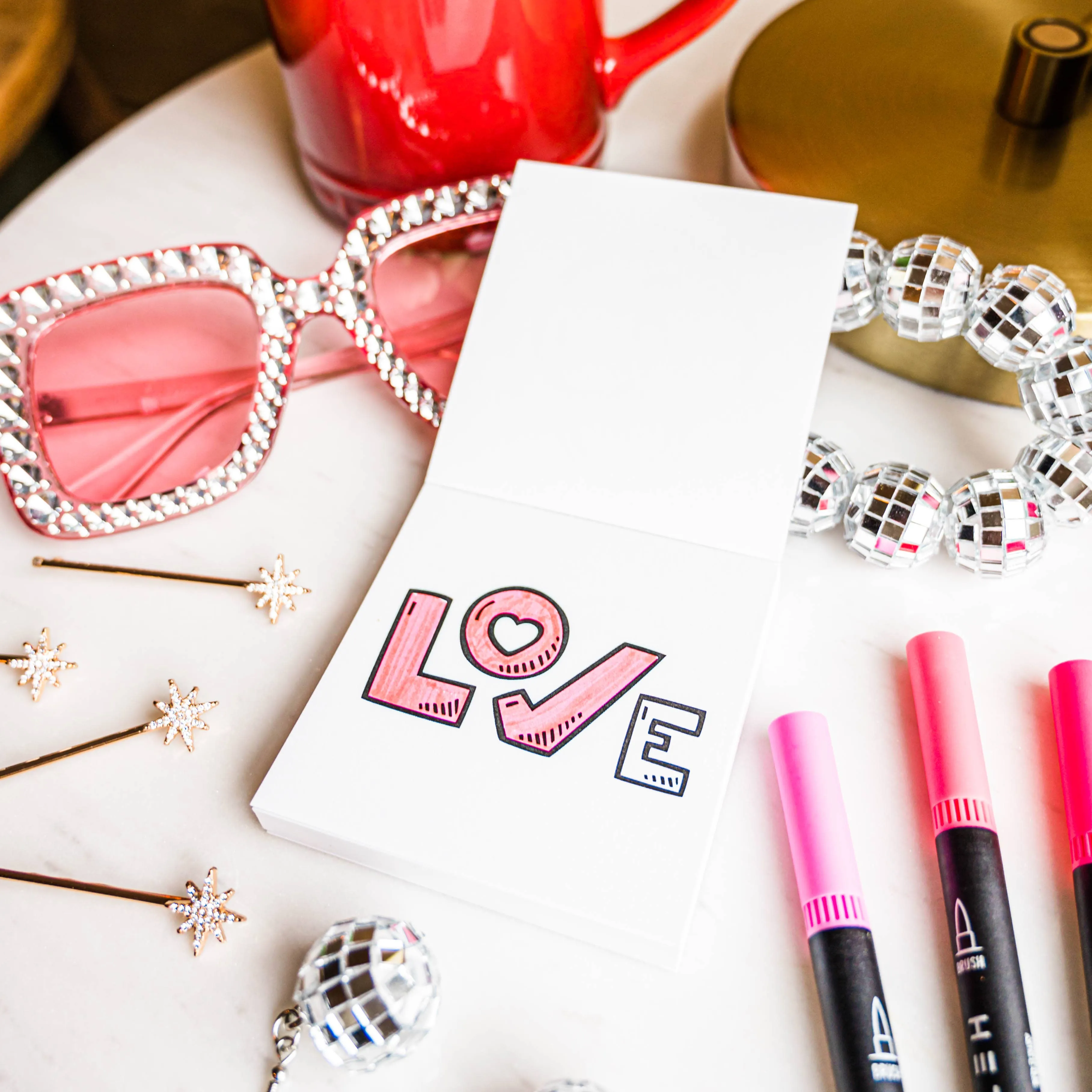 Mini XOXO Valentine Coloring Book