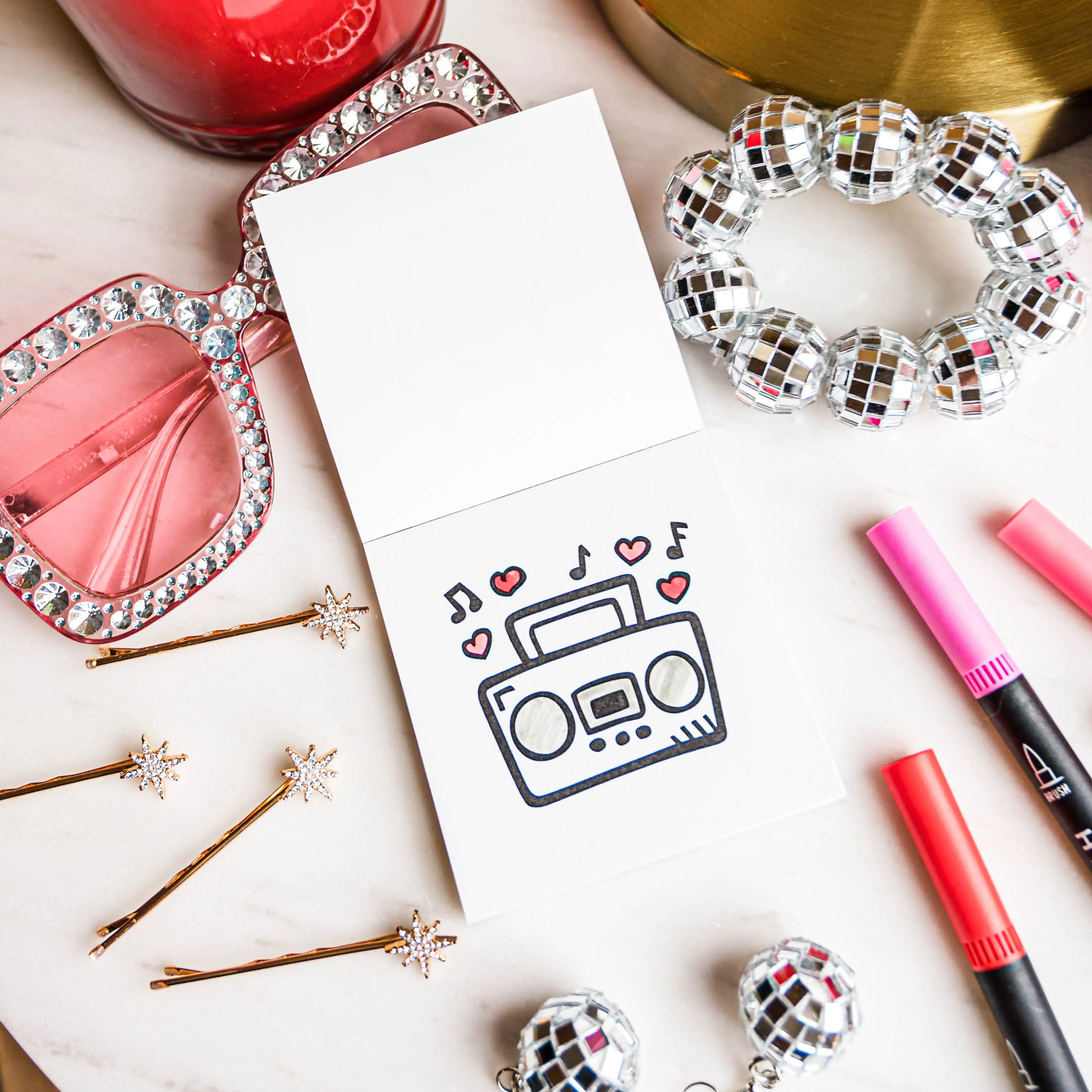 Mini XOXO Valentine Coloring Book