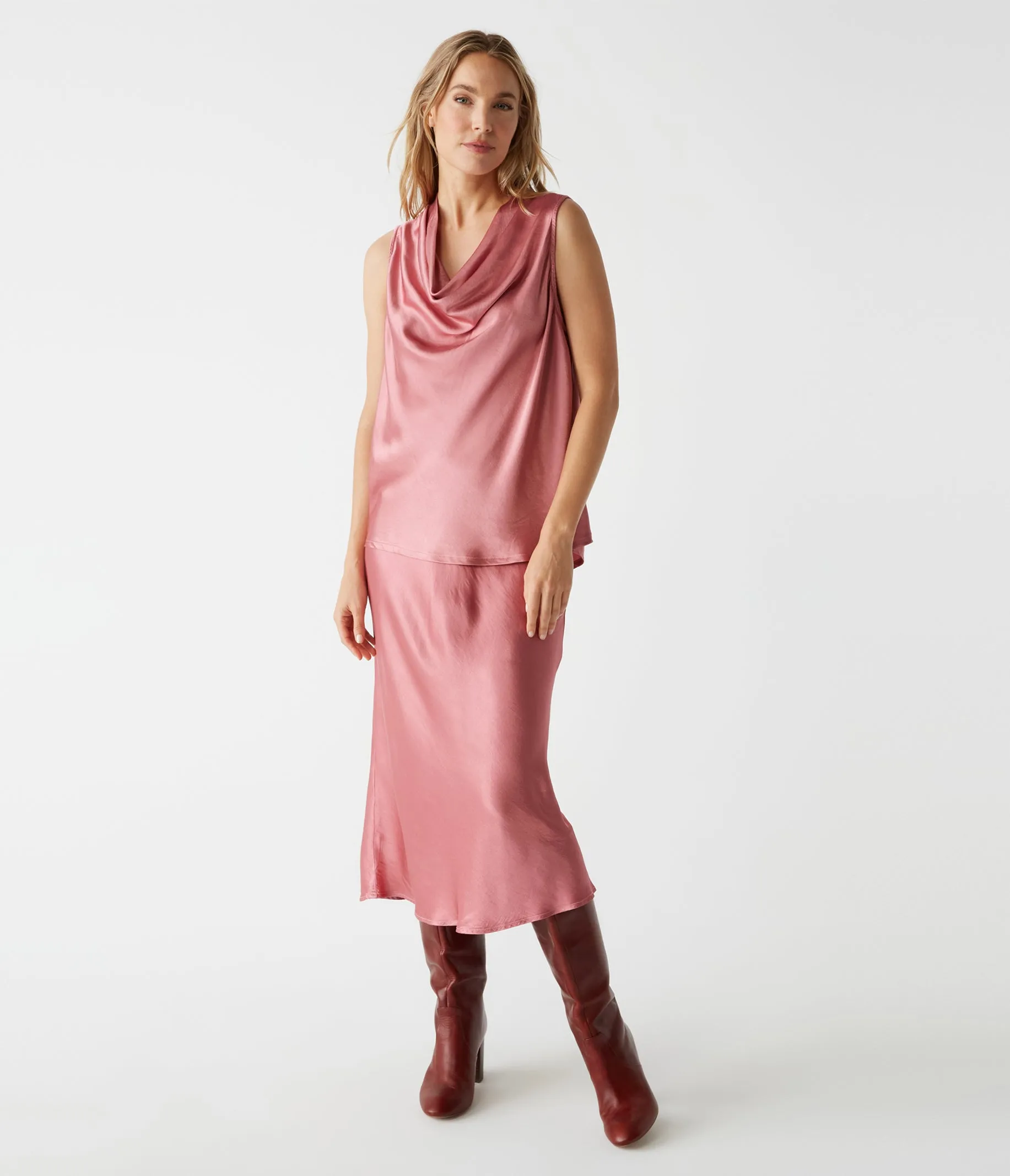 Mitzi Cowl Neck Top
