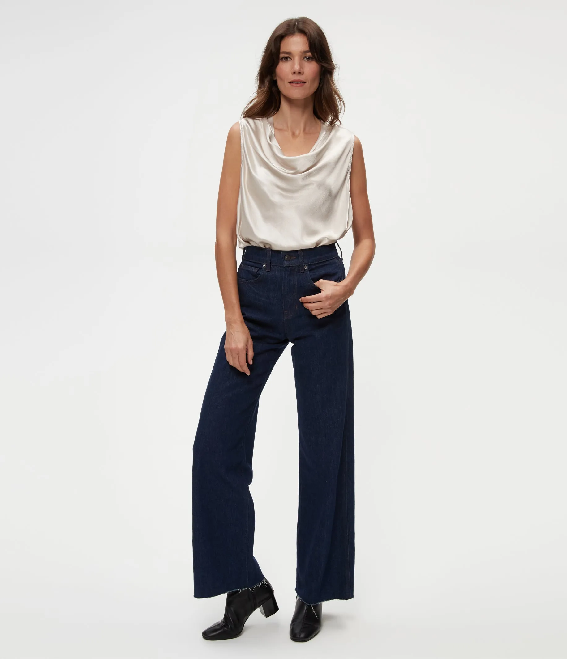 Mitzi Cowl Neck Top