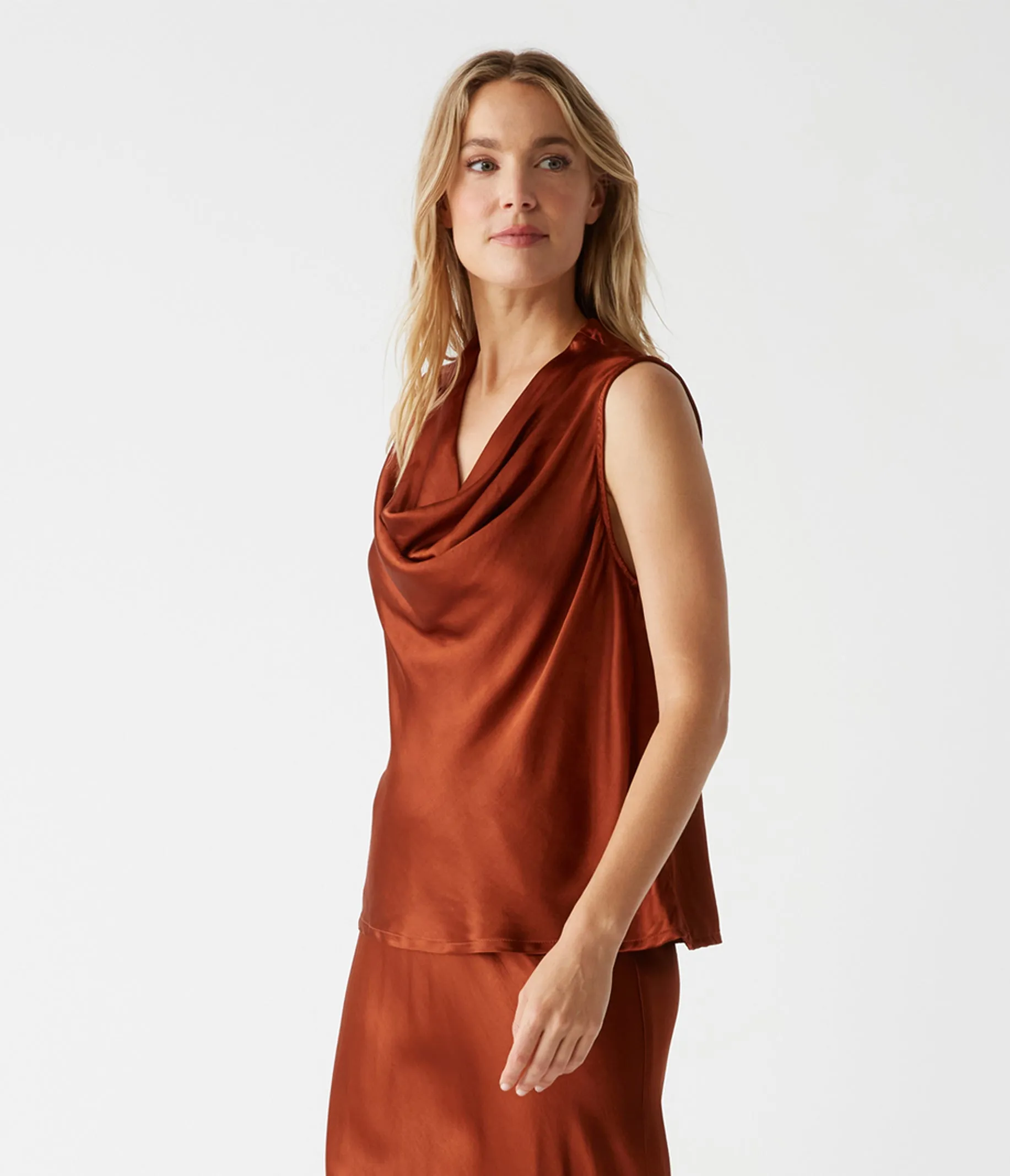 Mitzi Cowl Neck Top