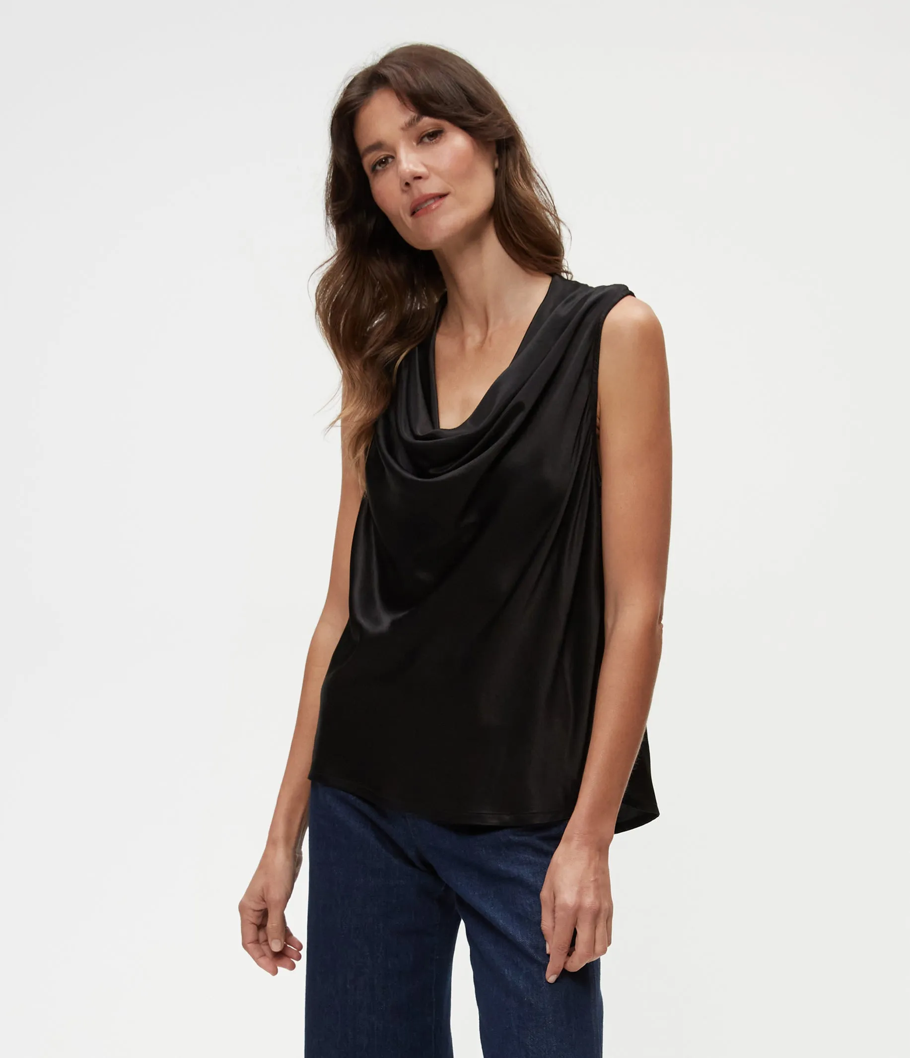 Mitzi Cowl Neck Top