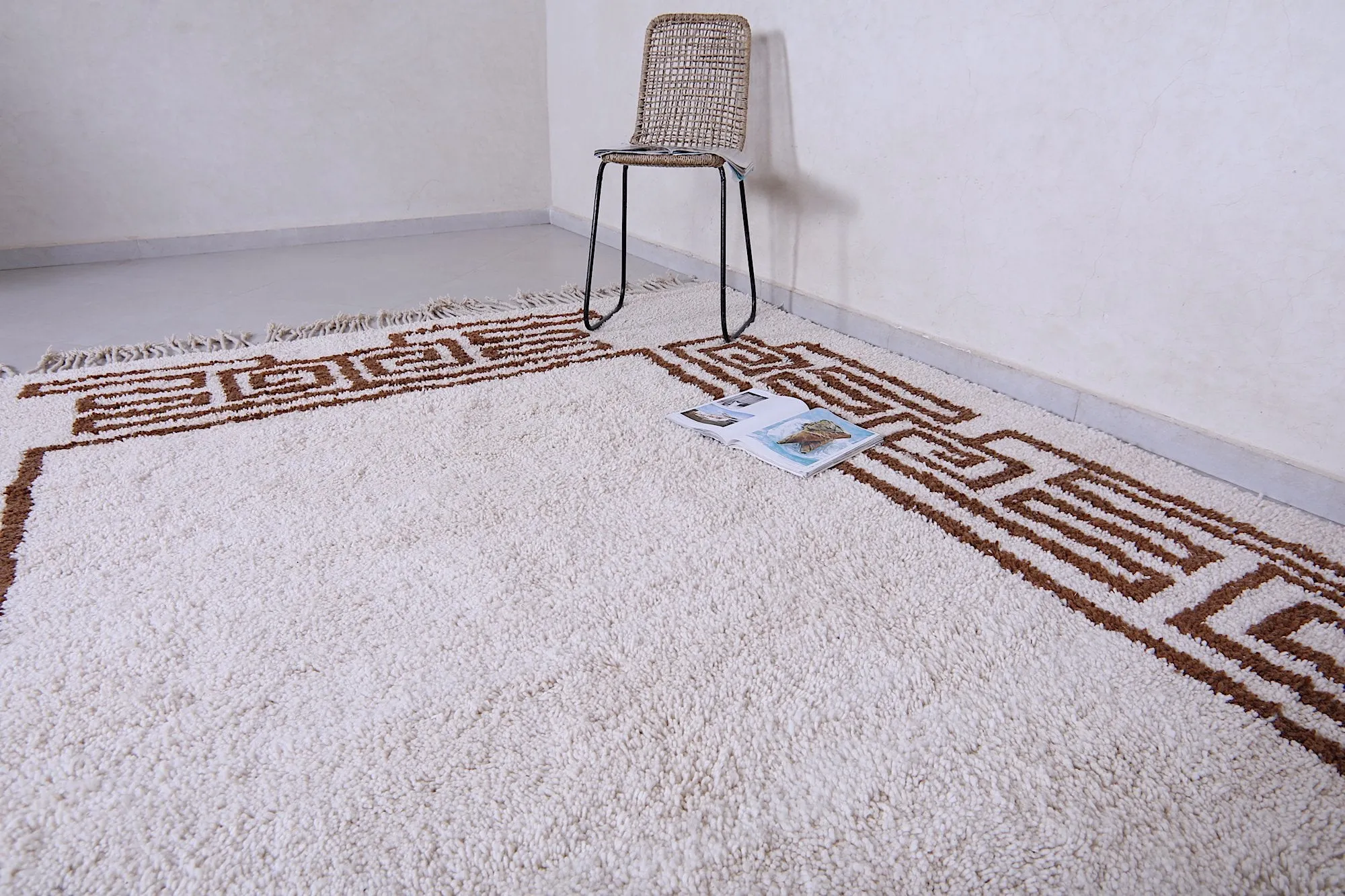Moroccan Berber rug - Wool rug - Moroccan rug