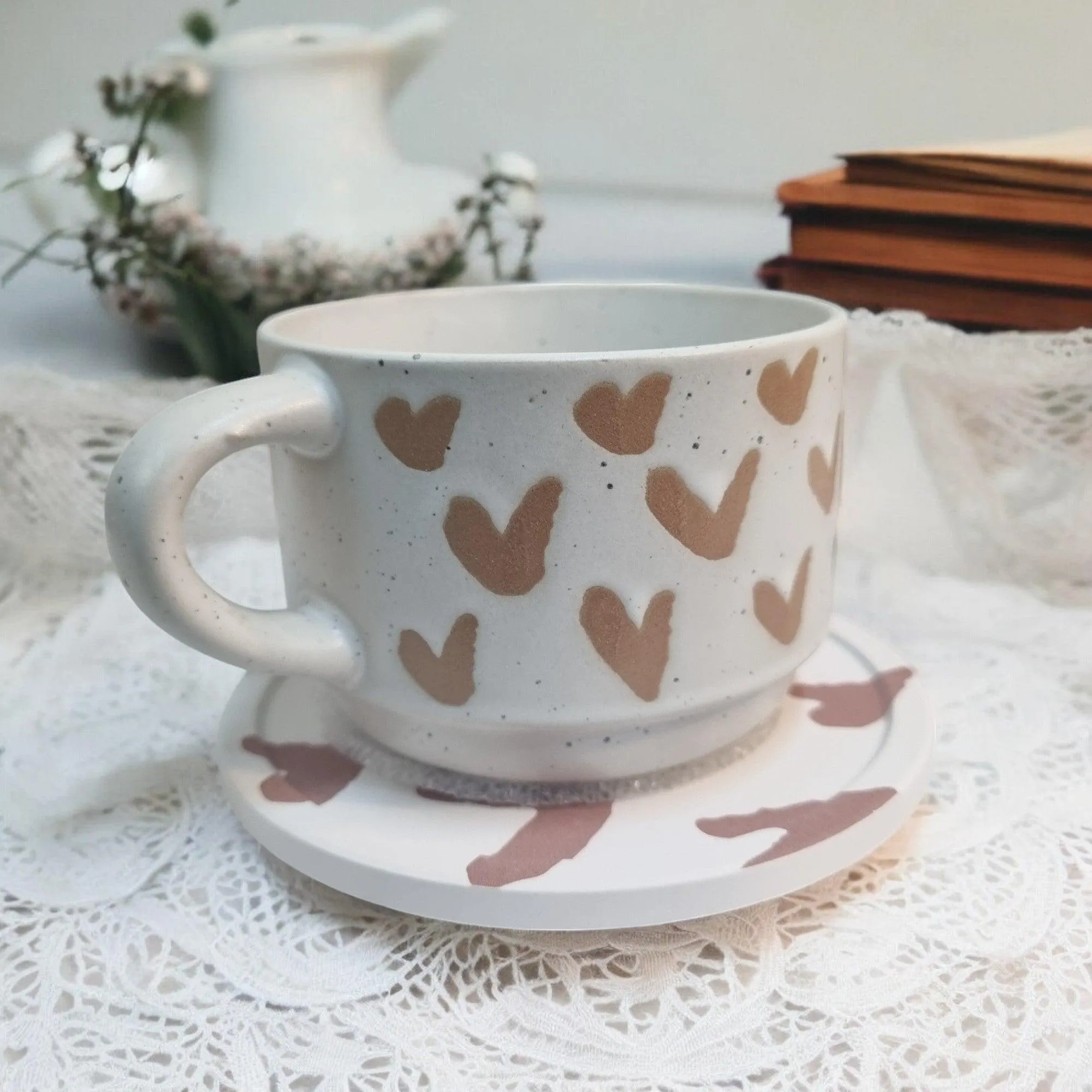 Nature Series - Ceramic Mugs with Coasters