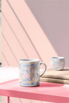 New Age pastel surface pattern design