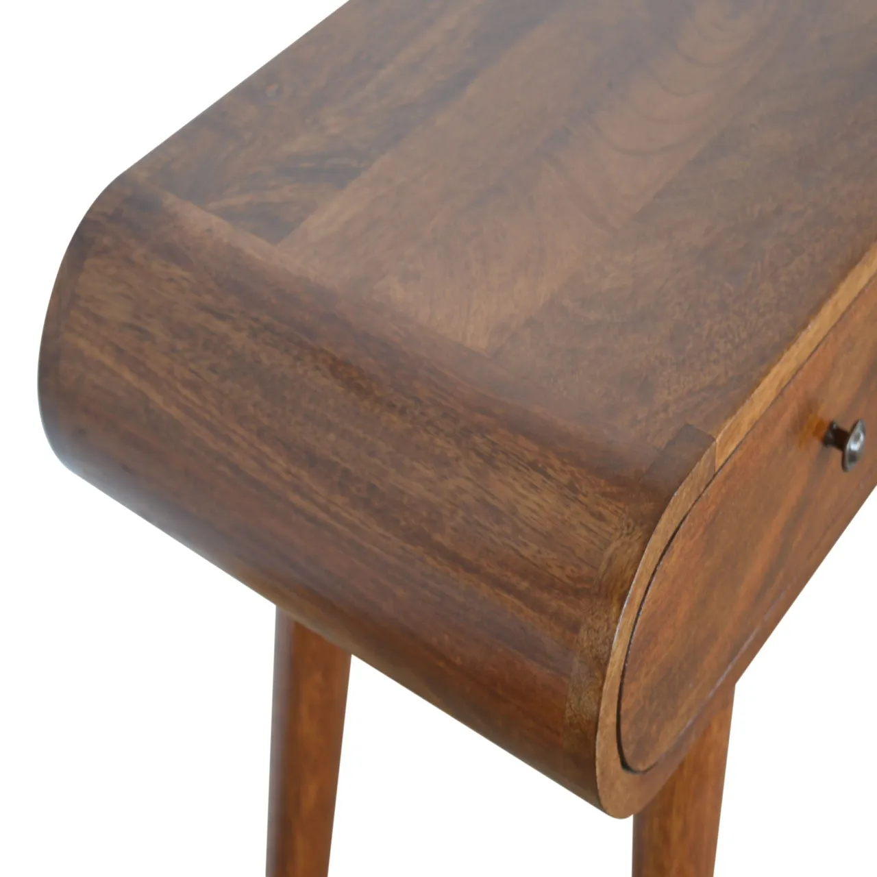NEWTON Curved Console Table with Drawers