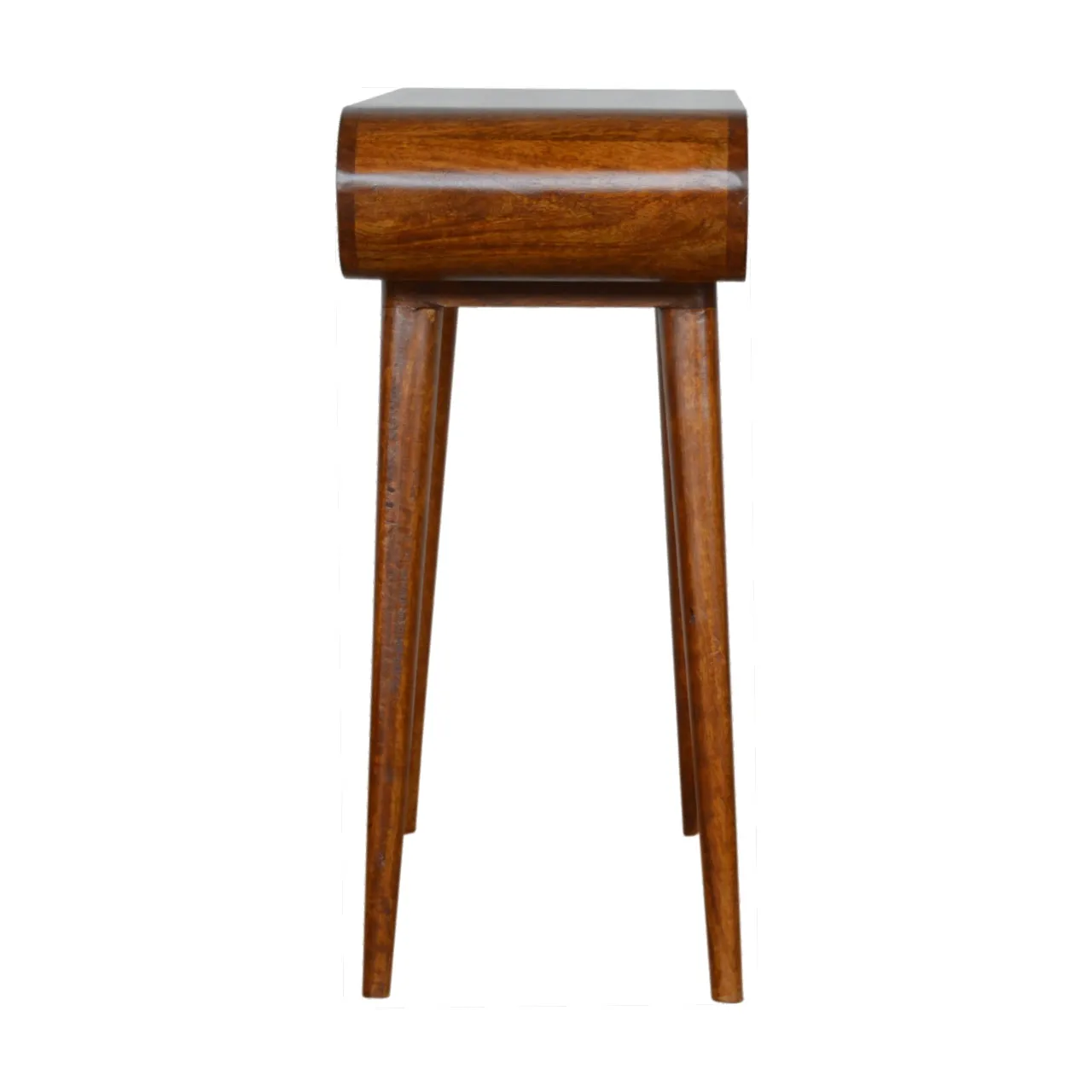 NEWTON Curved Console Table with Drawers