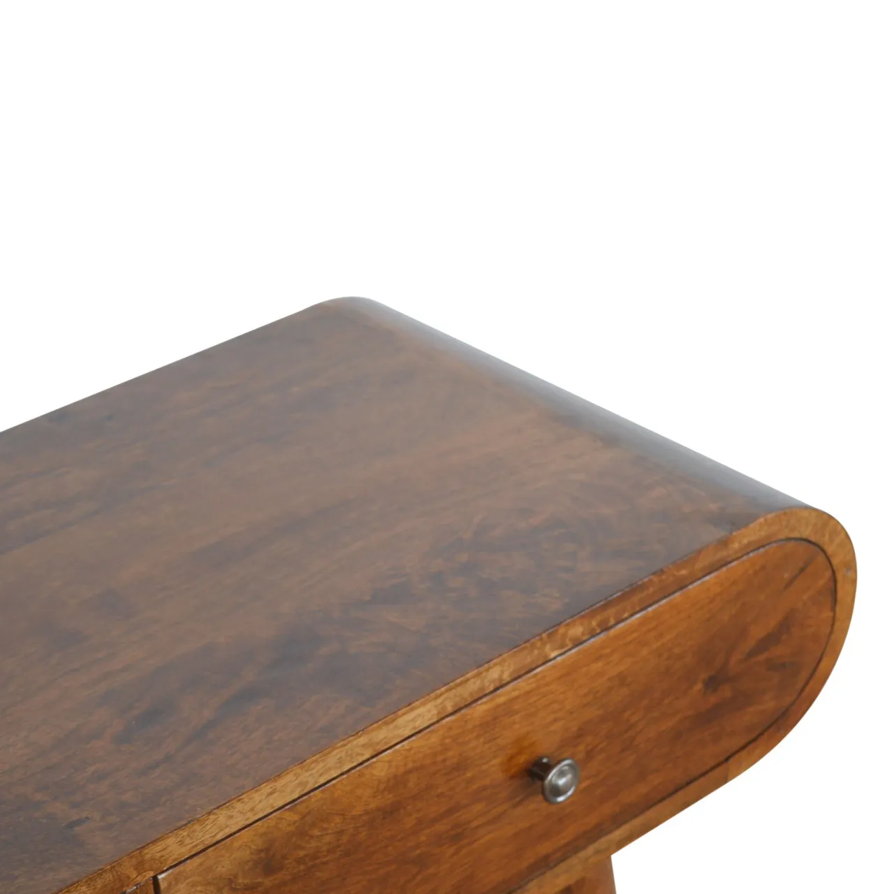 NEWTON Curved Console Table with Drawers