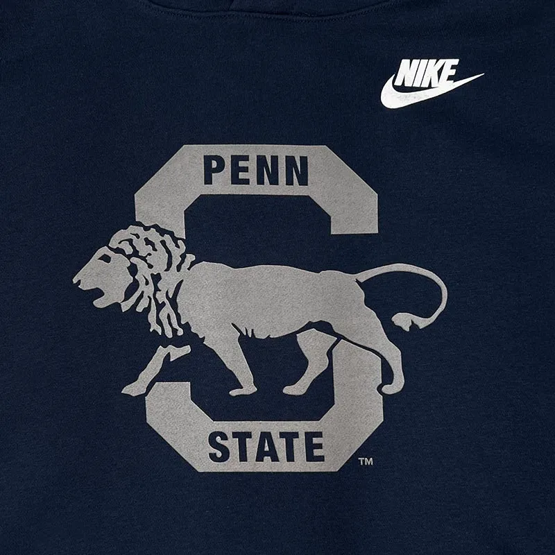 Nike Club Vault "S" Lion Logo Cotton Hoodie