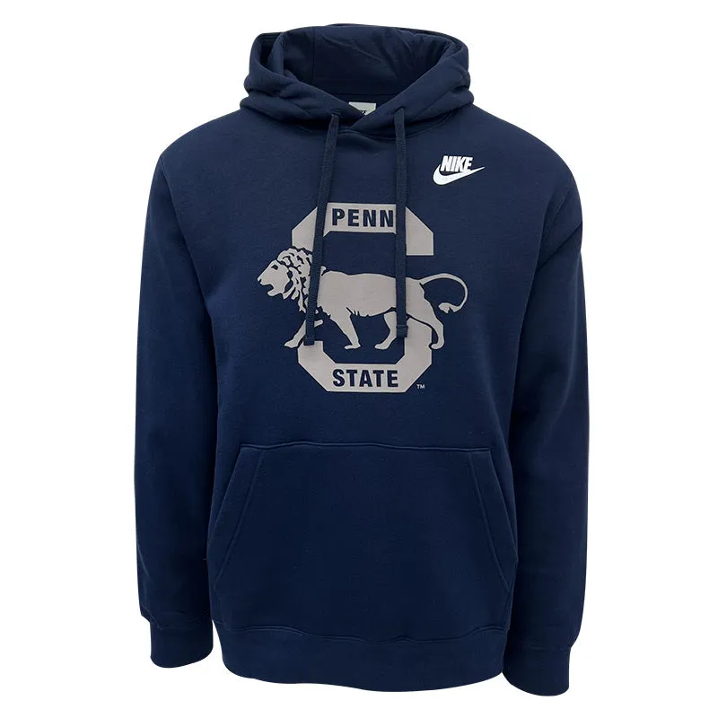 Nike Club Vault "S" Lion Logo Cotton Hoodie