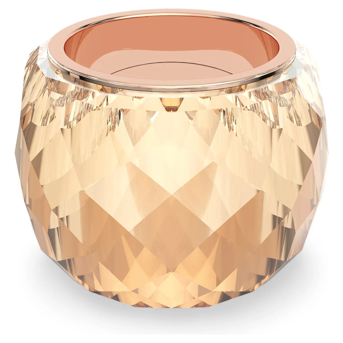 Nirvana ring Gold tone, Rose-gold tone PVD