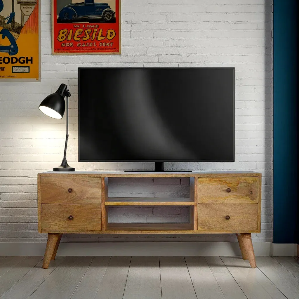 NORDIC Solid Wooden TV Stand