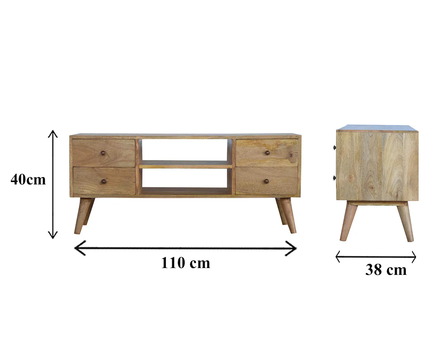 NORDIC Solid Wooden TV Stand