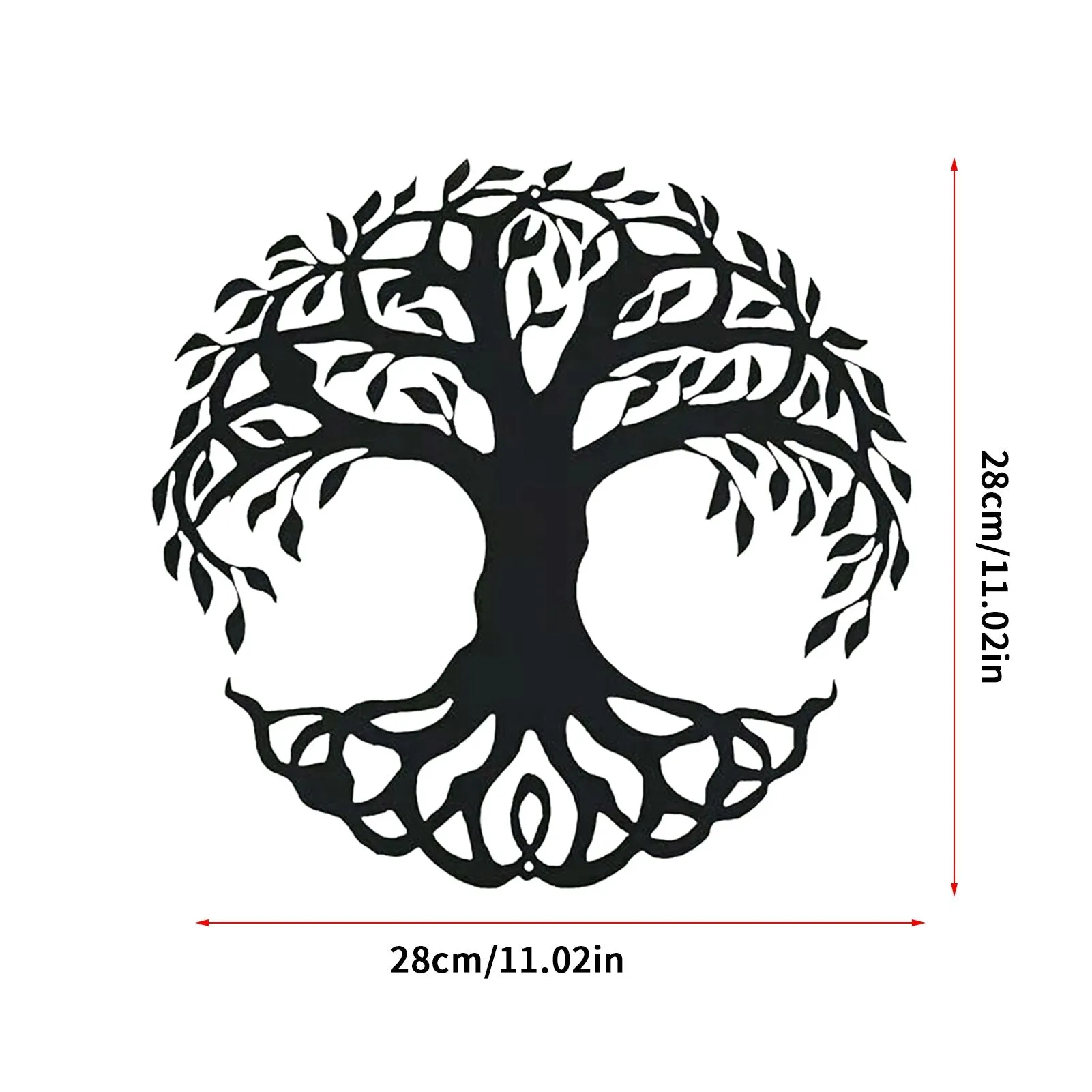 Nordic Style Iron Viking Decor Norse Mythology Symbols Wall Hanging Decoration