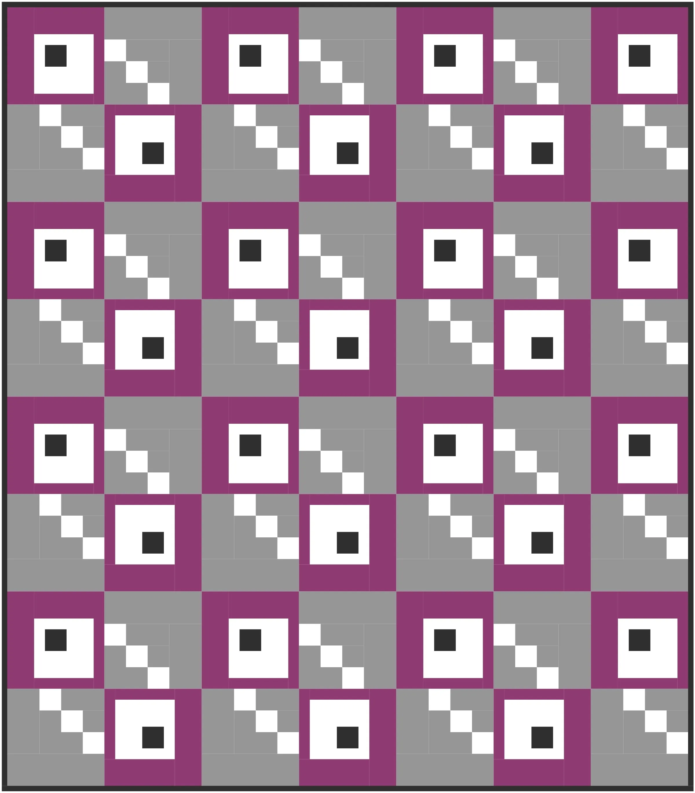 Offset Quilt Block Pattern