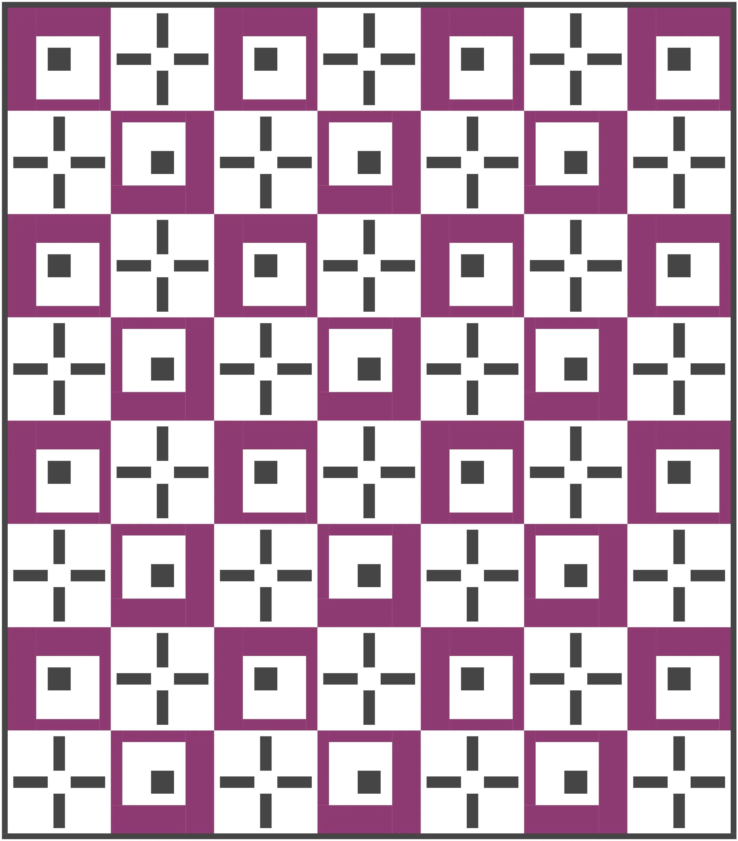 Offset Quilt Block Pattern