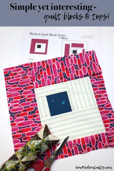 Offset Quilt Block Pattern
