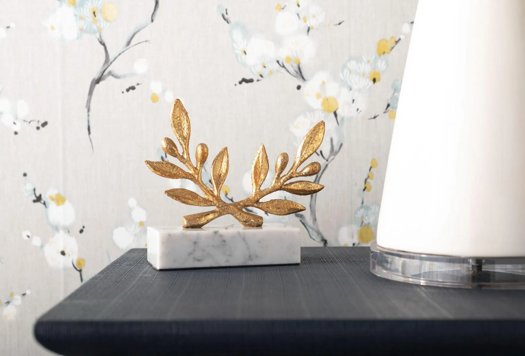 Olive Statue / Gold Leaf