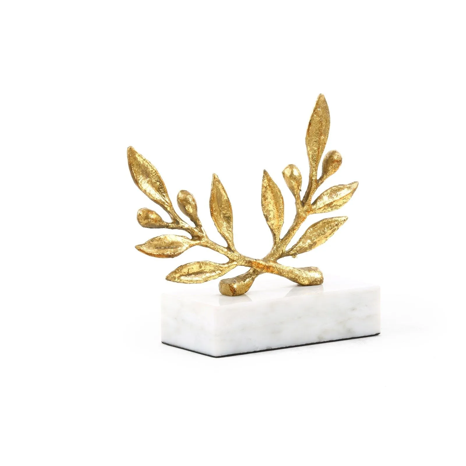 Olive Statue / Gold Leaf