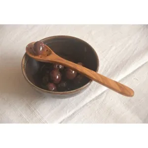 Olive Wood Condiment Spoon