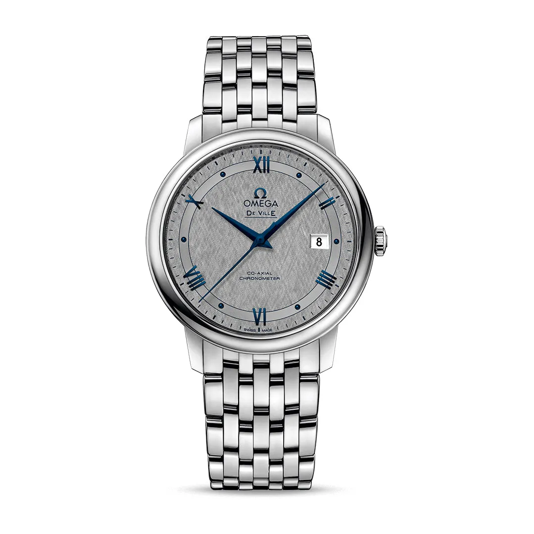 Omega De Ville Prestige Chronometer Watch, 39.5mm Grey Dial, 424.10.40.20.06.002