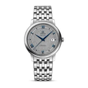 Omega De Ville Prestige Chronometer Watch, 39.5mm Grey Dial, 424.10.40.20.06.002