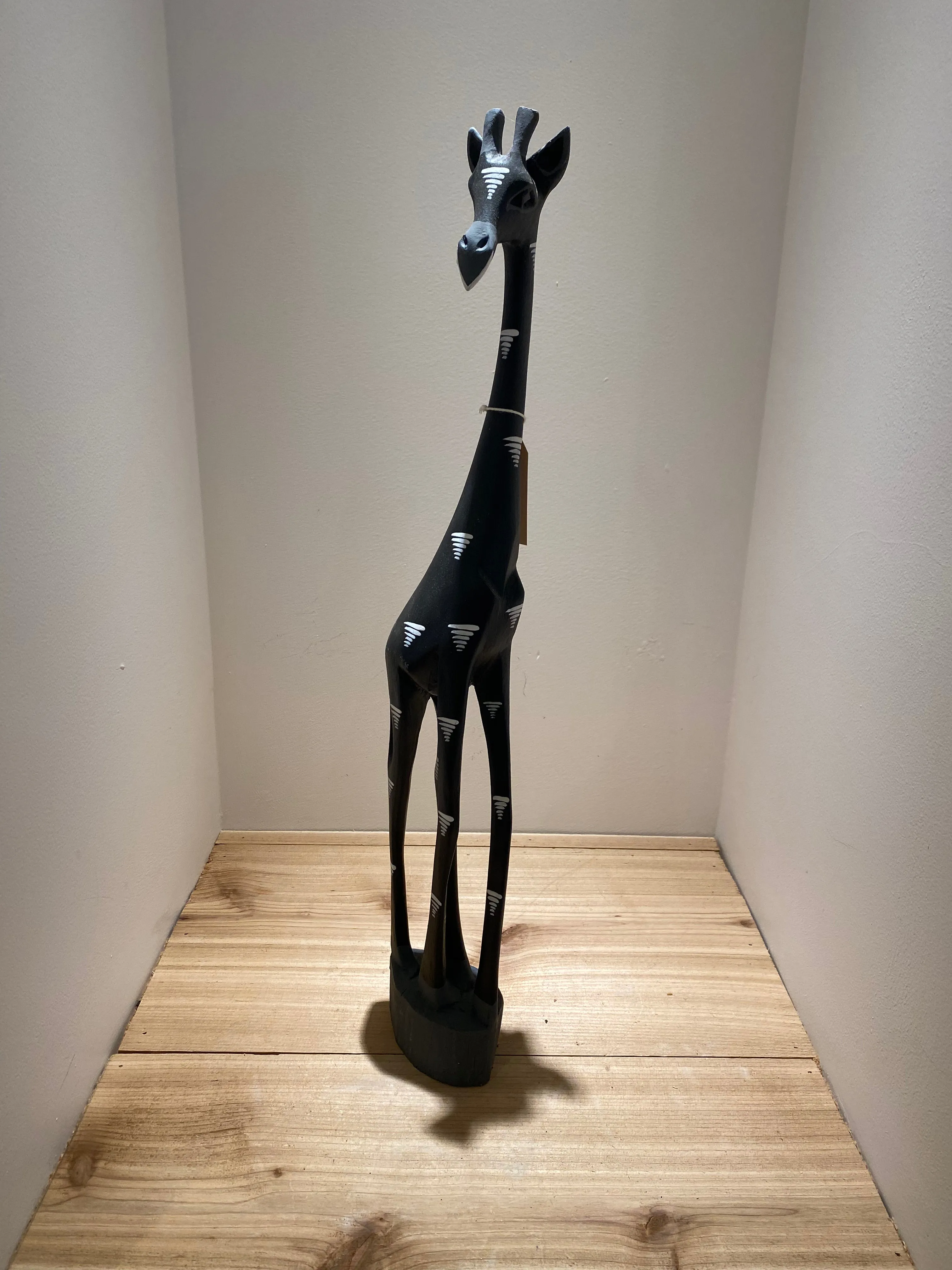 Painted Wood Giraffe