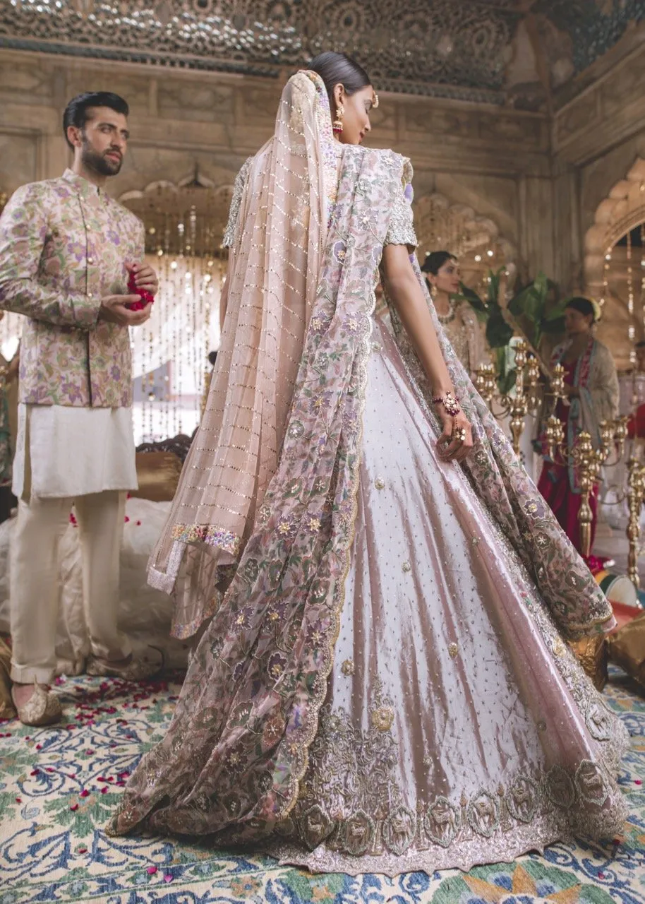 Pakistani Bridal Heavy Lehnga Choli for Wedding #J5159