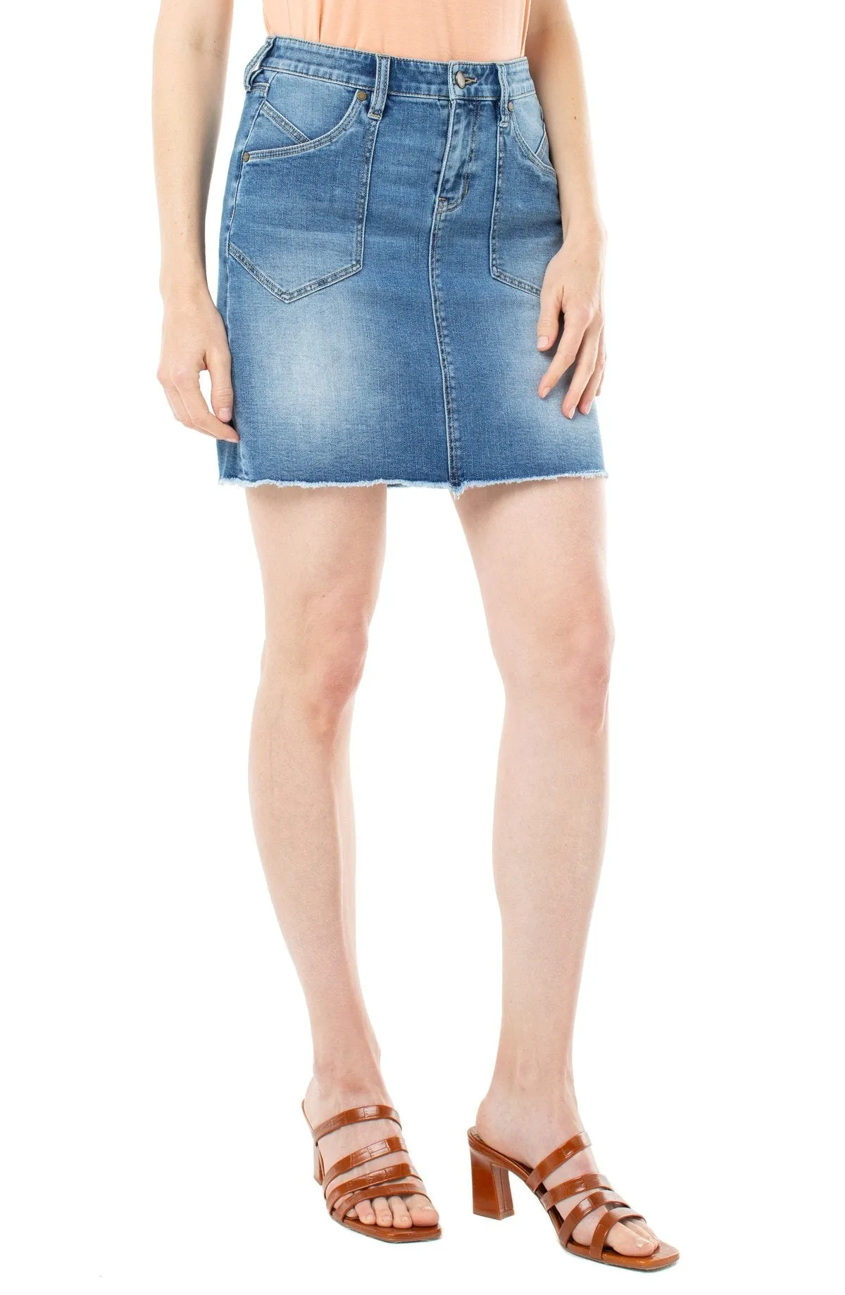 Patch Pocket Skirt