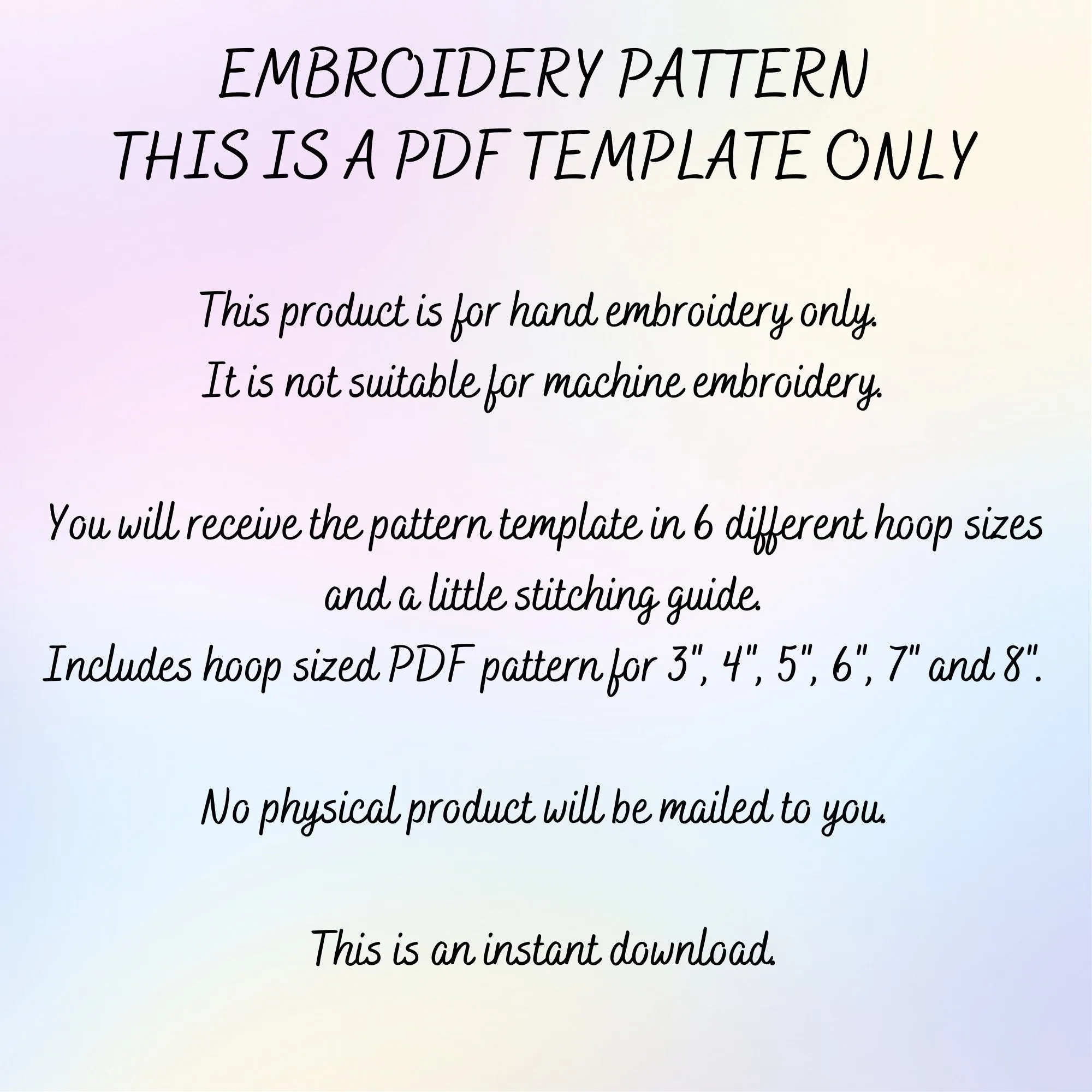 PDF Embroidery Pattern Celestial Moth Art E3