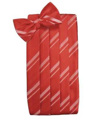 Persimmon Kids Striped Satin Cummerbund