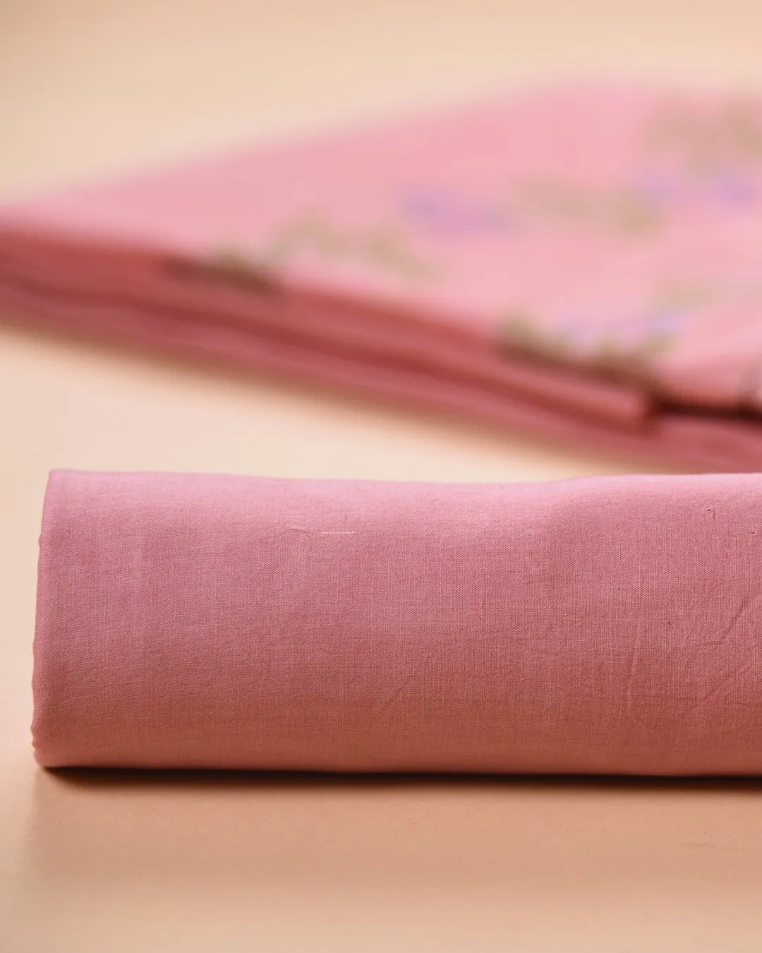 Pink Chanderi Silk Woven Unstitched Suit Fabric Set With Chanderi Silk Dupatta
