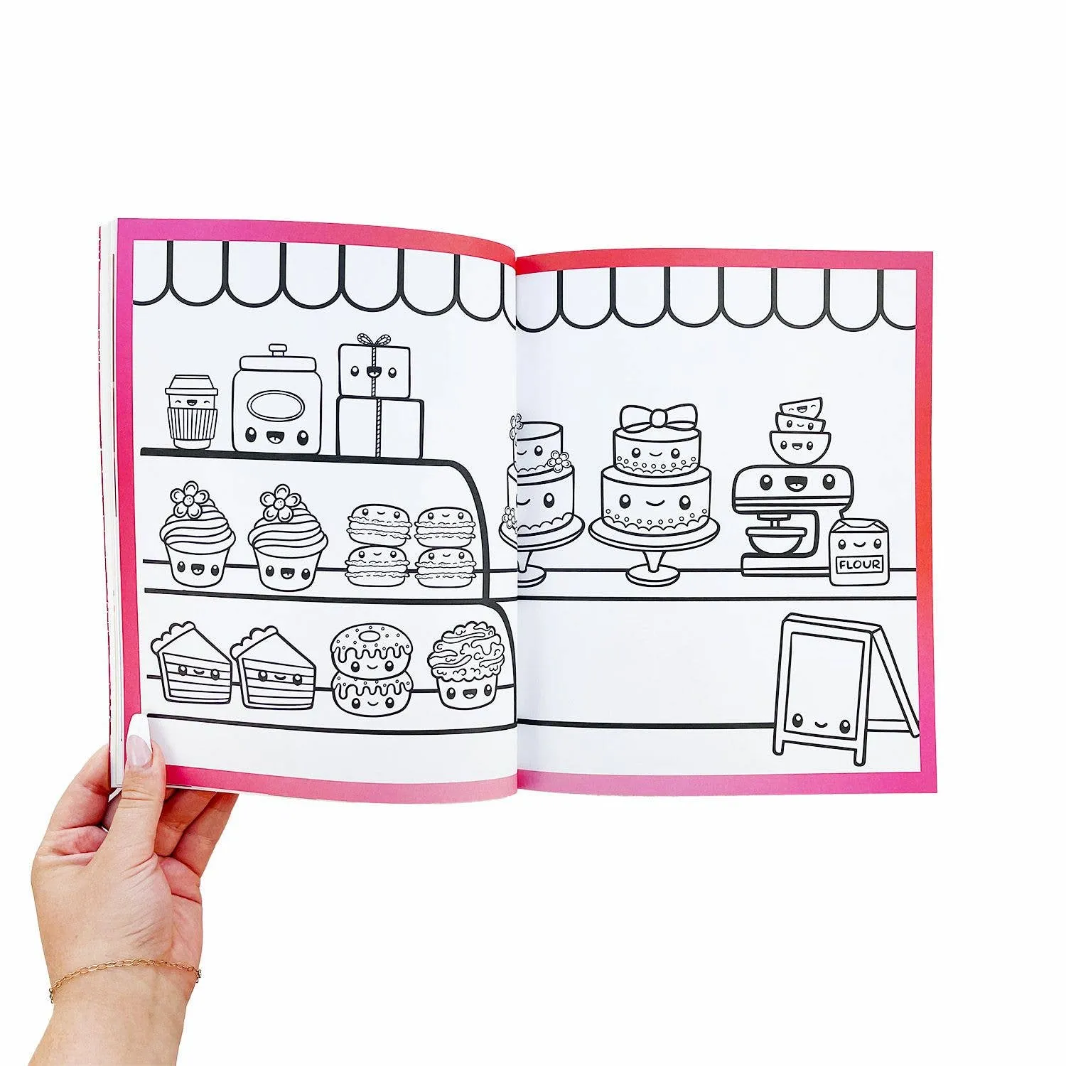 Pipsticks - Draw-Along Food sticker book