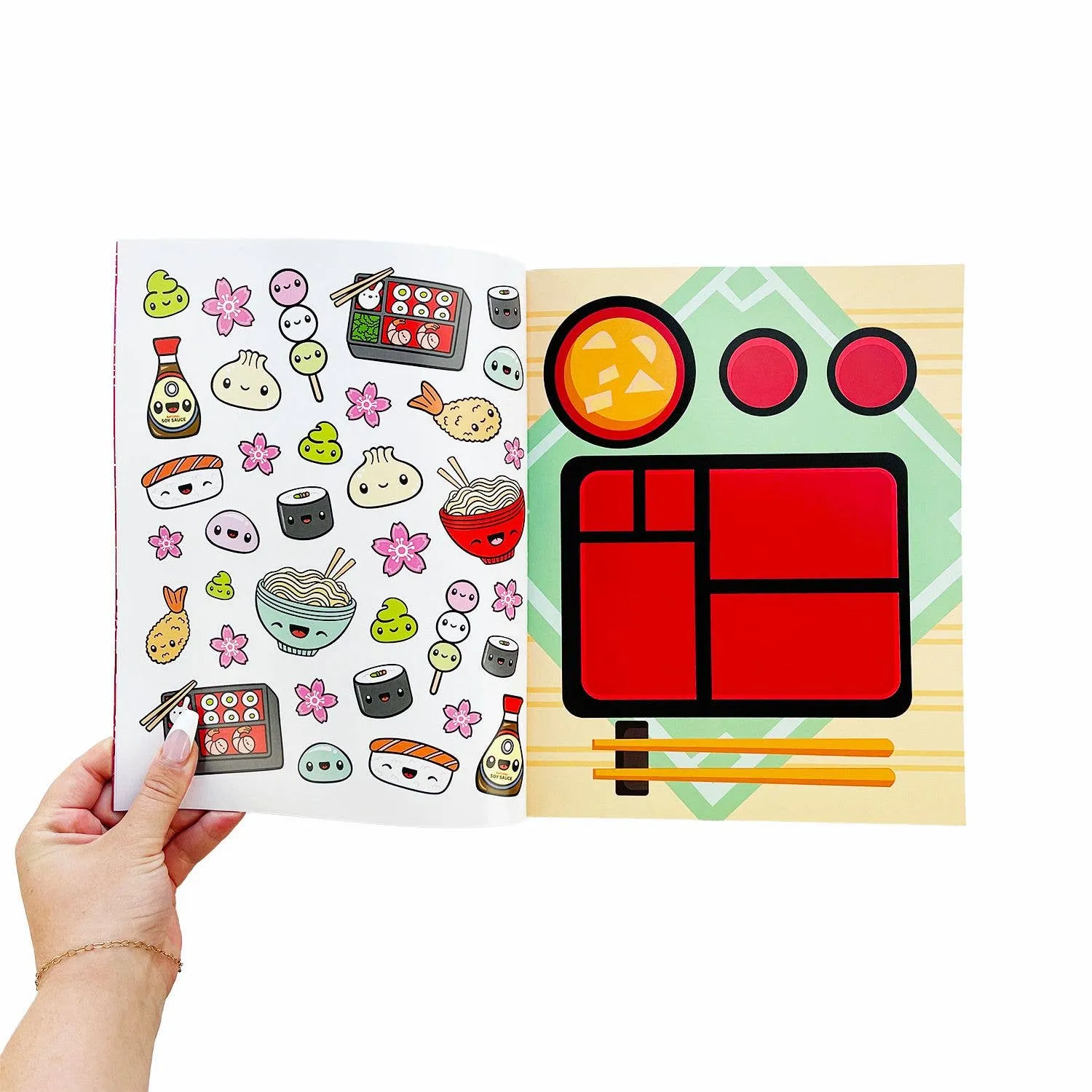 Pipsticks - Draw-Along Food sticker book