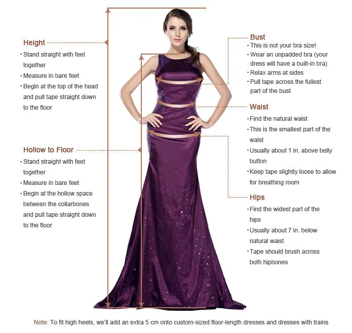 Plunging Neck Long Beading Ice Blue Prom Dress