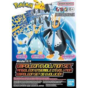 [Pokemon Plamo 06] Empoleon Evolution Set