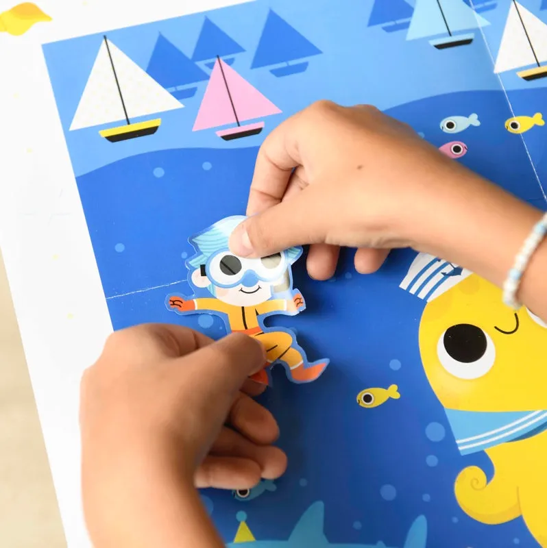 Poppik - Creative Sticker Poster - Sea