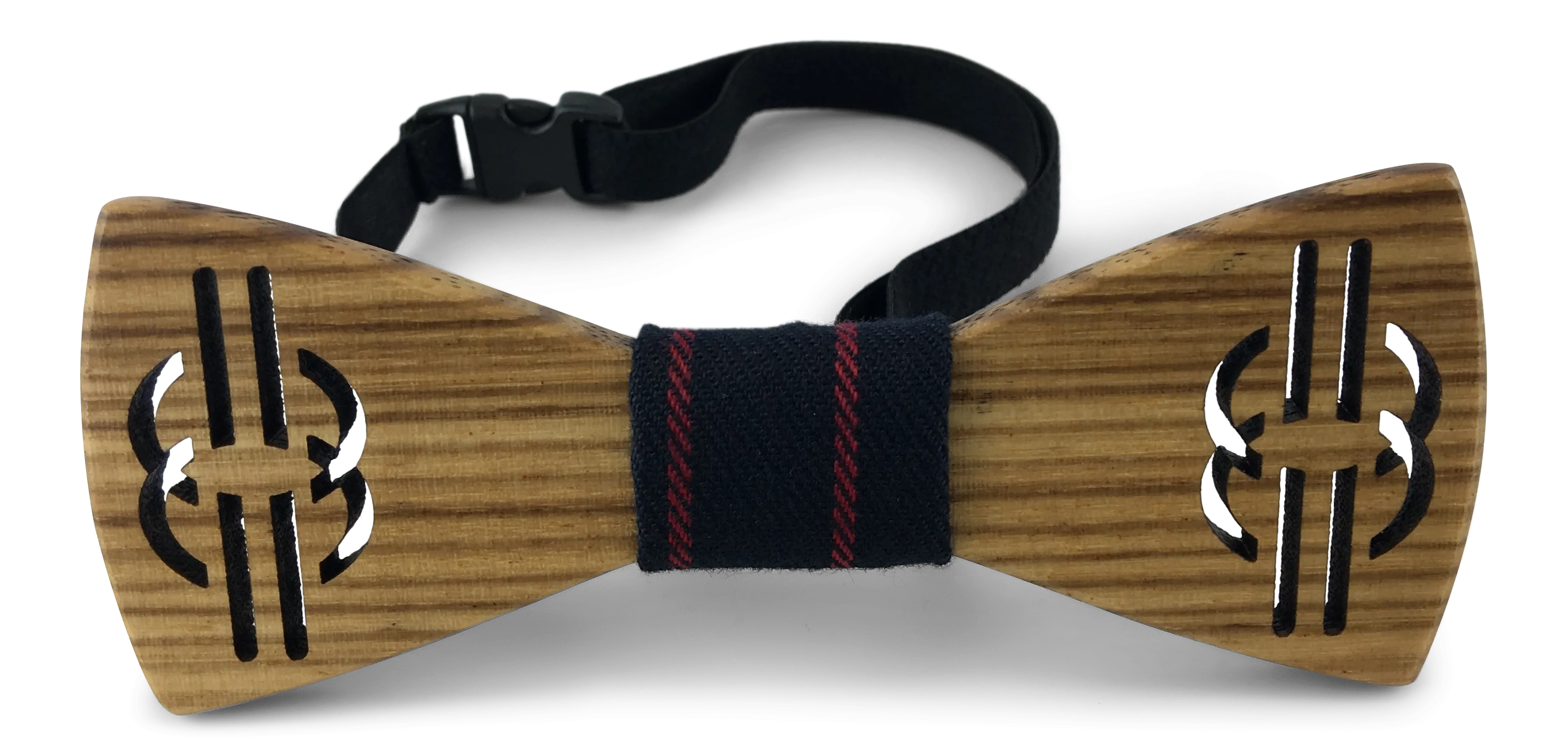 Premium Wooden Creative Handmade Bowtie with Matching Cotton Mens Blend Sock