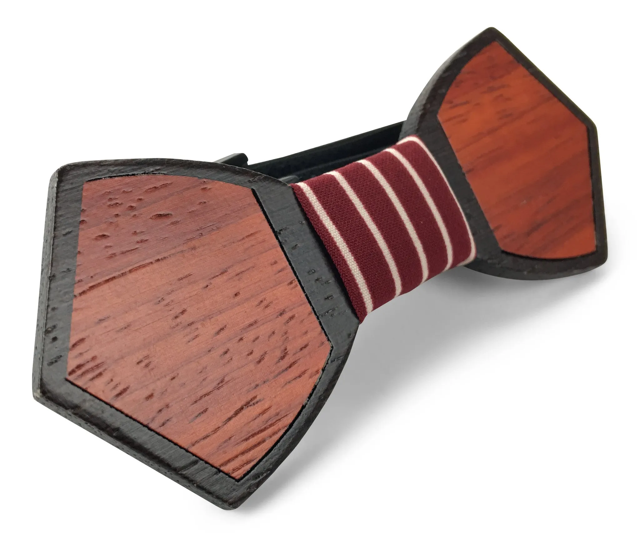 Premium Wooden Creative Handmade Bowtie with Matching Cotton Mens Blend Sock
