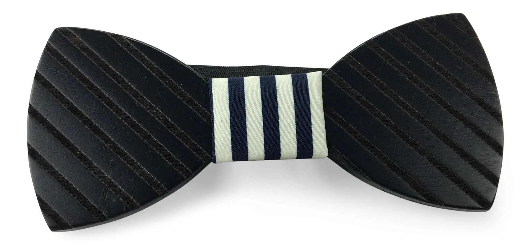 Premium Wooden Creative Handmade Bowtie with Matching Cotton Mens Blend Sock